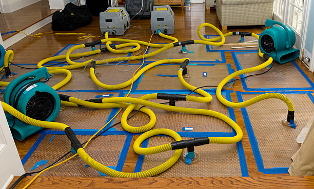 Professional Burst Pipe Water Damage technician working in Spencerville, NM